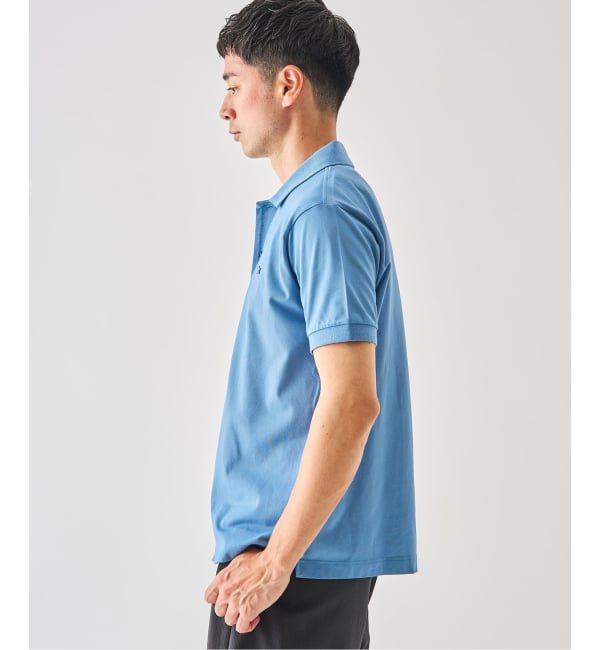 EDIFICE「《予約》LACOSTE(ラコステ) 別注 COOLMAX フルオープン 半袖ポロシャツ」|ポロシャツ|