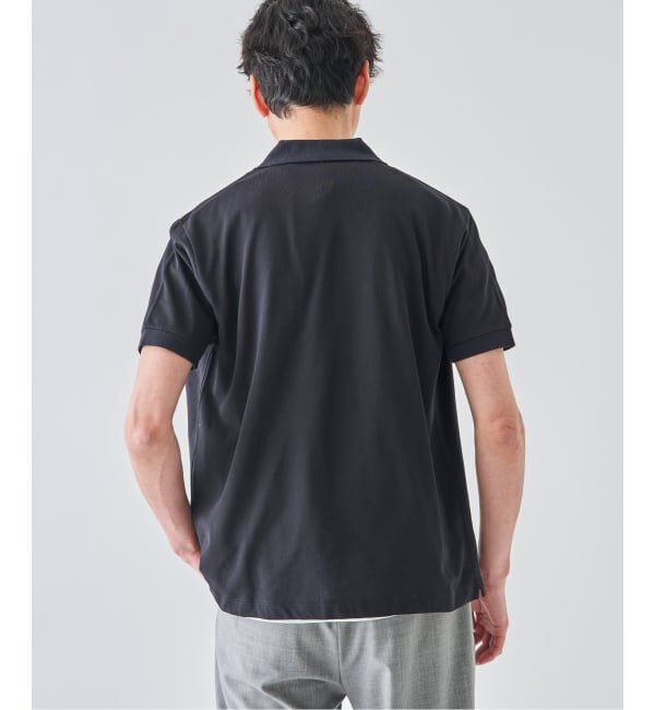 EDIFICE「《予約》LACOSTE(ラコステ) 別注 COOLMAX フルオープン 半袖ポロシャツ」|ポロシャツ|