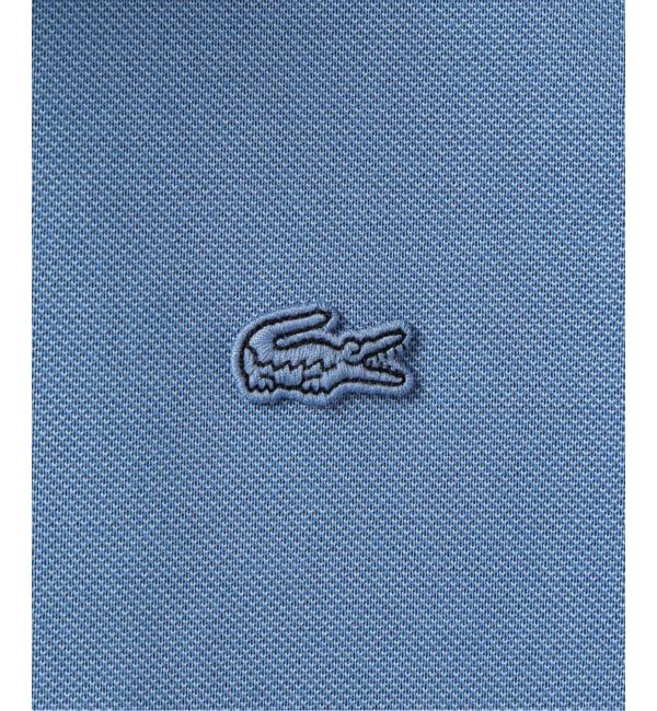 EDIFICE「《予約》LACOSTE(ラコステ) 別注 COOLMAX フルオープン 半袖ポロシャツ」|ポロシャツ|