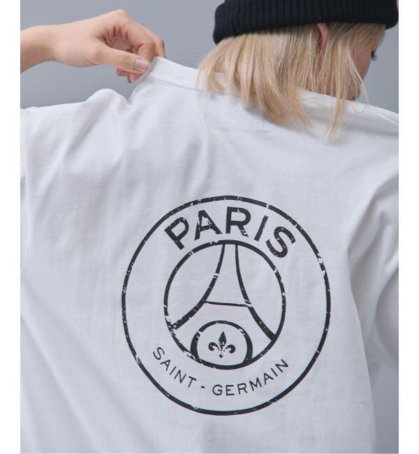 Paris Saint-Germain「【Paris Saint-Germain / パリ・サン＝ジェルマン】 JP BACK EMBLEM TEE」|Tシャツ・カットソー|ホワイト