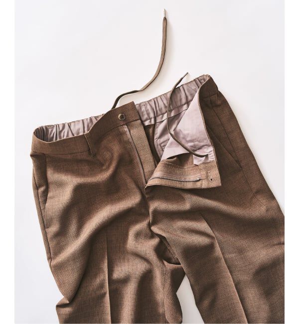 417 EDIFICE「【EVALET / エバレット】 メッシュスリムパンツ　"セットアップ着用可能"」|スラックス|