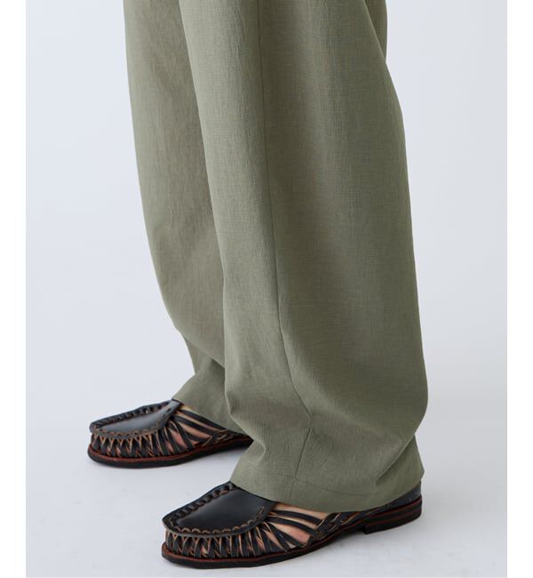 EDIFICE「《予約》AKIHA メッシュ 3D フィット トラウザー」|スラックス|