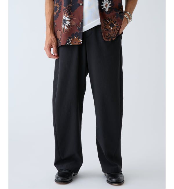 EDIFICE「《予約》AKIHA メッシュ 3D フィット トラウザー」|スラックス|