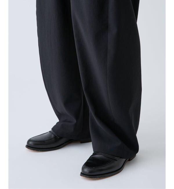 EDIFICE「《予約》AKIHA メッシュ 3D フィット トラウザー」|スラックス|