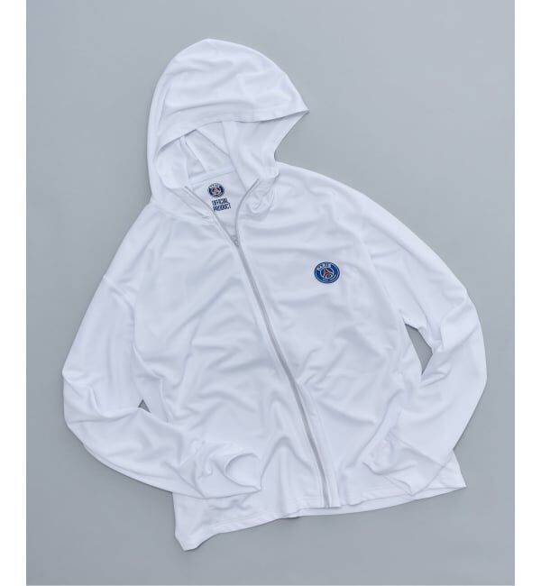 Paris Saint-Germain「《予約》【Paris Saint-Germain / パリ・サン＝ジェルマン】 JP Field Zip Hoodie」|パーカー|ホワイト