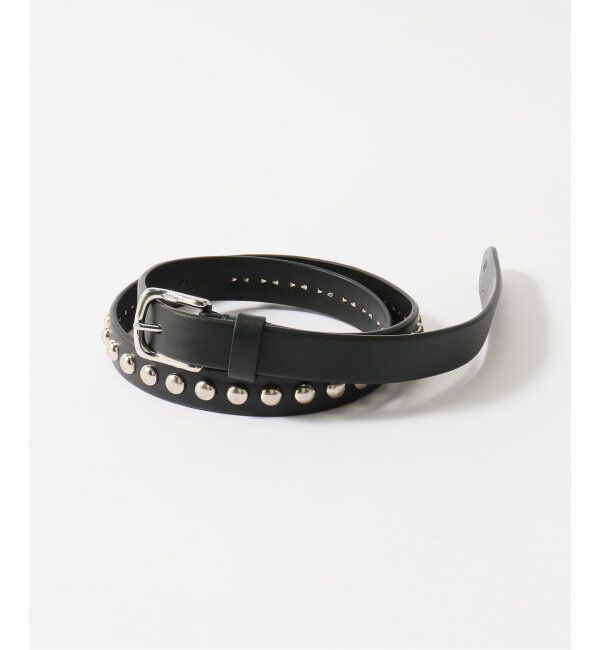 JOURNAL STANDARD relume「【J&M DAVIDSON / ジェイ＆エム デヴィッドソン】25mm DOME RIVETS ナローベルト」|ベルト|ブラック
