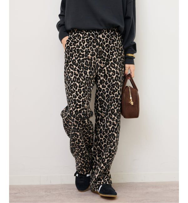 JOURNAL STANDARD relume「《WEB限定追加》レオパードジャガードパンツ」|その他|