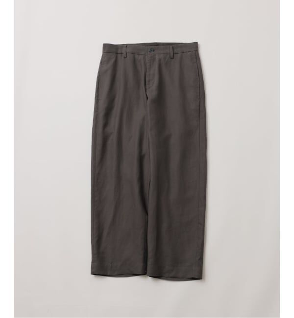 JOURNAL STANDARD「《予約》【FOLL / フォル】ramie oxford wardrobe trouser」|スラックス|グレーA