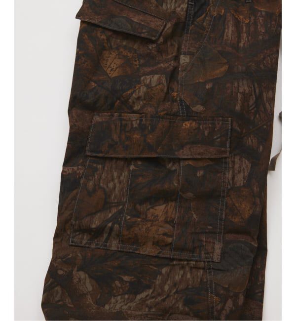 JOURNAL STANDARD「3D ミリタリー ジャングル ファティーグ 6ポケット カモ柄 パンツ」|カーゴ|