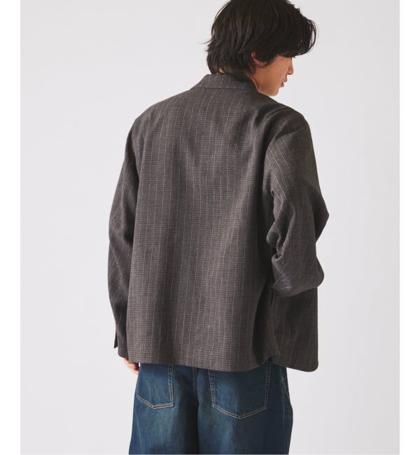JOURNAL STANDARD relume「ウォッシャブル バスケット ストライプ ジャケット(セットアップ対応可能)」|その他|