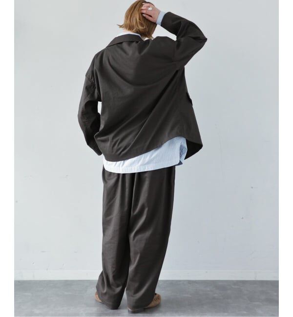 journal standard luxe「ラミートロピカル イージーパンツ」|スラックス|