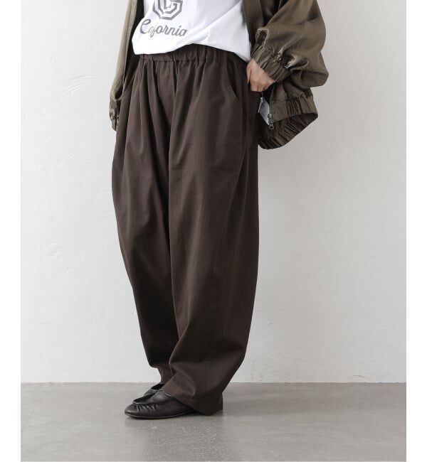 journal standard luxe「ラミートロピカル イージーパンツ」|スラックス|
