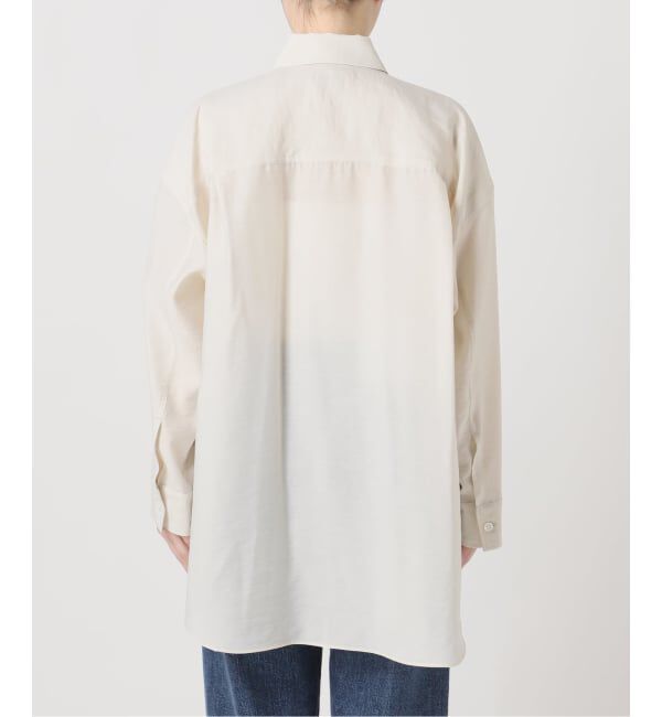 journal standard L'essage「ウォッシャブル シアーシャツ」|シャツ・ブラウス|