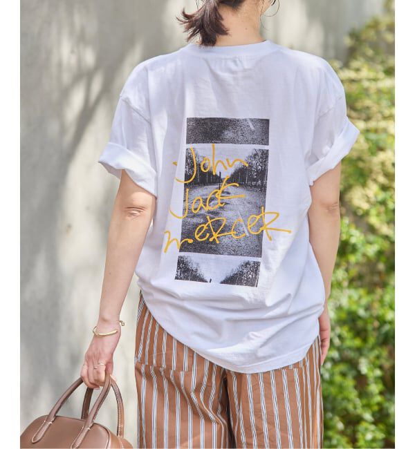 JOURNAL STANDARD「別注【J.J.Mercer / ジェイジェイマーサー】PHOTO*LOGO TEE」|Tシャツ・カットソー|ホワイト