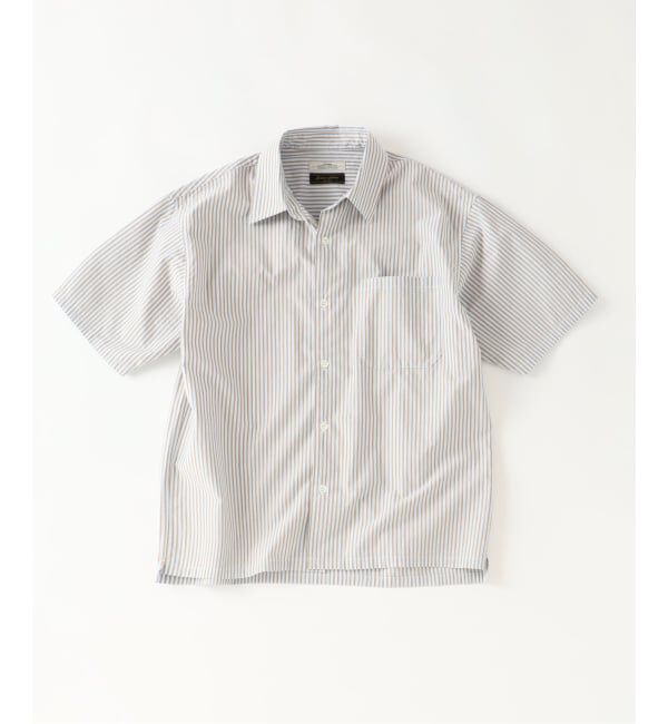 JOURNAL STANDARD relume「《予約》JAMES FABRIC ストライプ＆チェック スクエアシャツ」|シャツ・ブラウス|