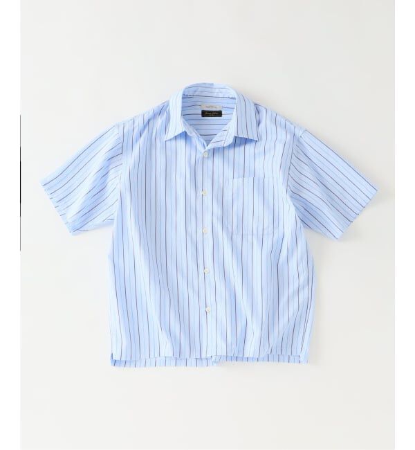 JOURNAL STANDARD relume「《予約》JAMES FABRIC ストライプ＆チェック スクエアシャツ」|シャツ・ブラウス|
