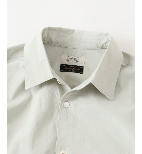 JOURNAL STANDARD relume「《予約》JAMES FABRIC / ジェームスファブリック コットンブロード  半袖シャツ」|シャツ・ブラウス|