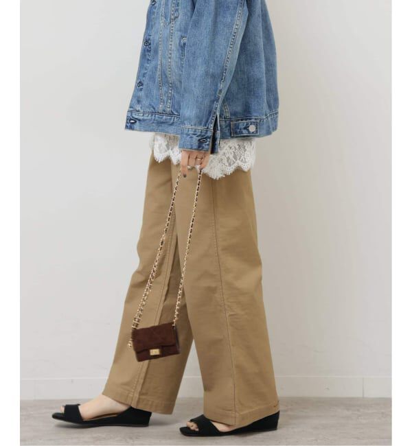 JOURNAL STANDARD relume「《WEB限定追加予約4》ワイドベイカーパンツ」|カーゴ|