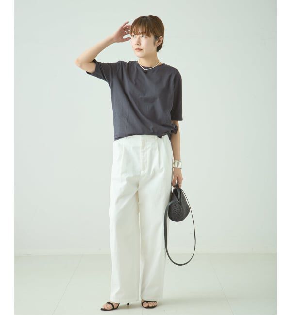 journal standard L'essage「アシンメトリーTシャツ」|Tシャツ・カットソー|