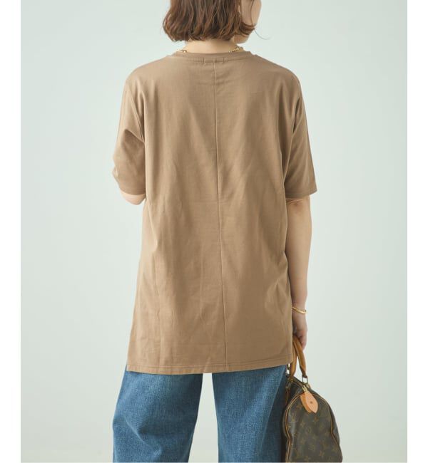 journal standard L'essage「アシンメトリーTシャツ」|Tシャツ・カットソー|