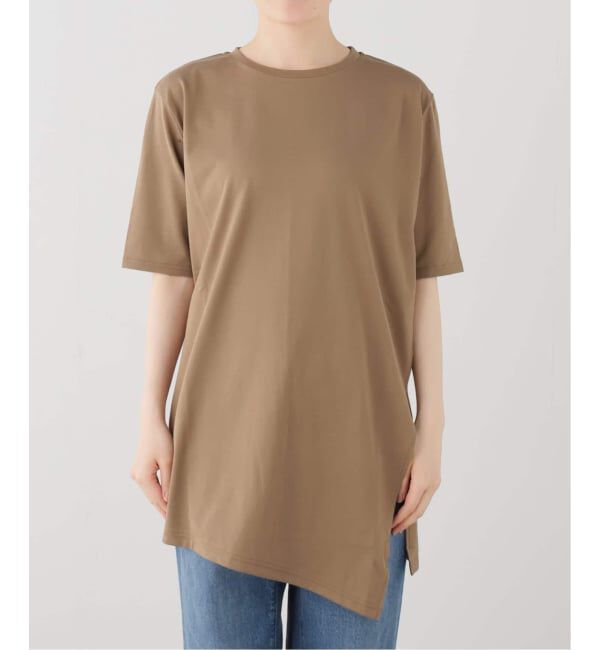 journal standard L'essage「アシンメトリーTシャツ」|Tシャツ・カットソー|