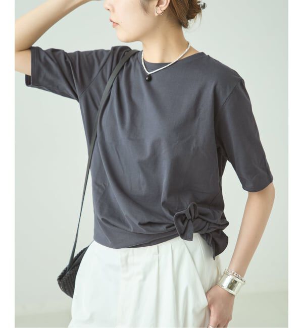 journal standard L'essage「アシンメトリーTシャツ」|Tシャツ・カットソー|