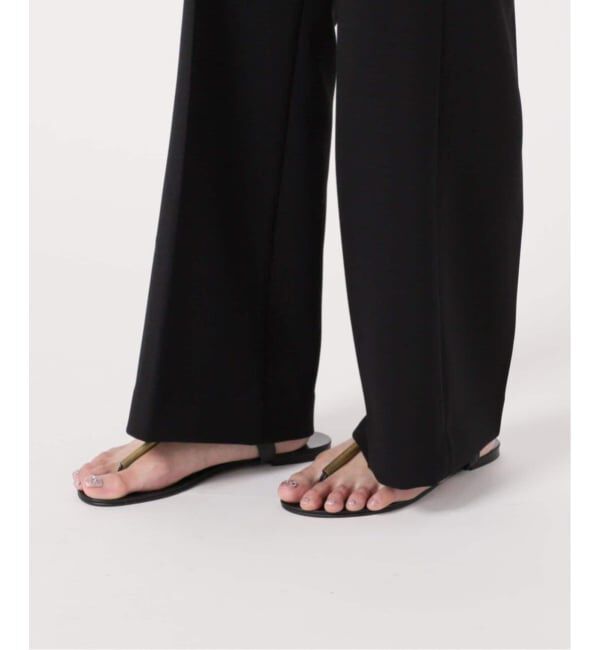 FRAMeWORK「≪追加≫セミフレアパンツ2」|スラックス|