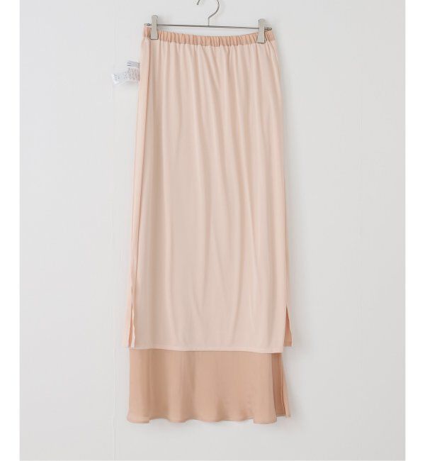 FRAMeWORK「≪追加≫シルキーキュプラバイアススカート2」|スカート|