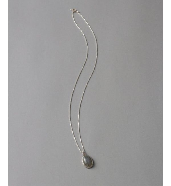 Spick and Span「【SAMH by LILAS】ラブラドライトネックレス SV」|ネックレス|