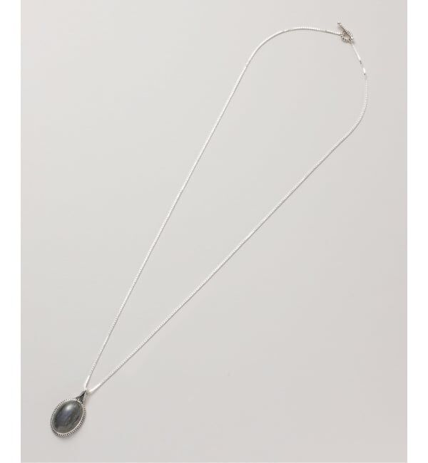 Spick and Span「【SAMH by LILAS】ラブラドライトネックレス SV」|ネックレス|