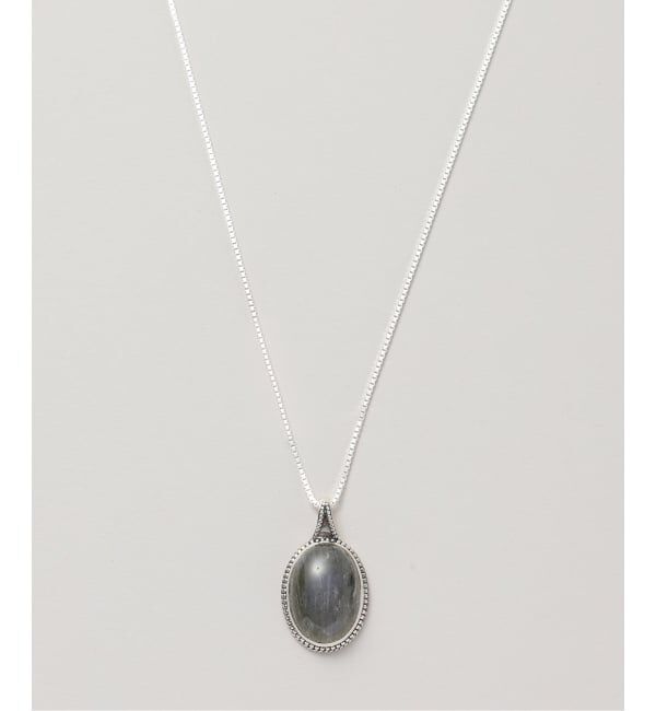 Spick and Span「【SAMH by LILAS】ラブラドライトネックレス SV」|ネックレス|