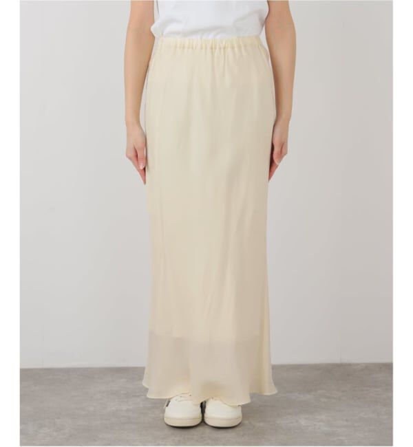 FRAMeWORK「≪洗える / 新色 / 追加≫シルキーキュプラバイアススカート」|スカート|