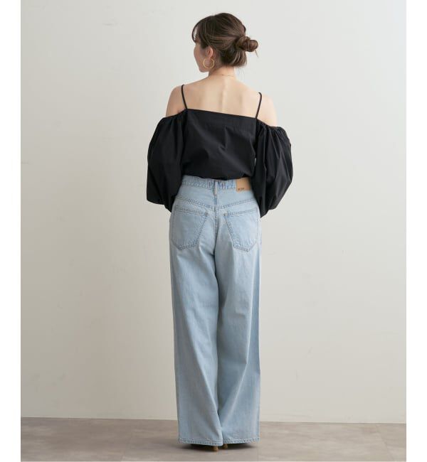 NOBLE「PROTAGONISTA/プロタゴニスタ オフショルダーボリュームスリーブブラウス」|シャツ・ブラウス|