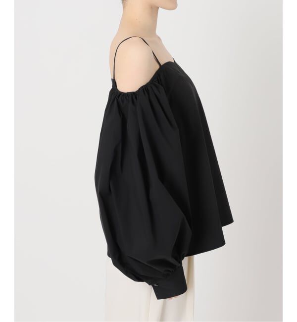 NOBLE「PROTAGONISTA/プロタゴニスタ オフショルダーボリュームスリーブブラウス」|シャツ・ブラウス|