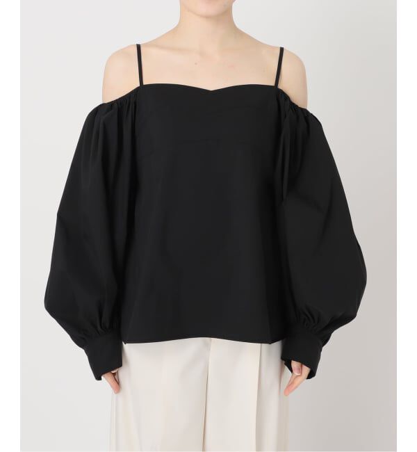 NOBLE「PROTAGONISTA/プロタゴニスタ オフショルダーボリュームスリーブブラウス」|シャツ・ブラウス|