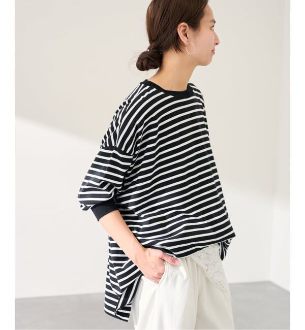 FRAMeWORK「≪WEB限定 / 追加≫ONIT 別注OVERSIZE BORDER LS」|Tシャツ・カットソー|