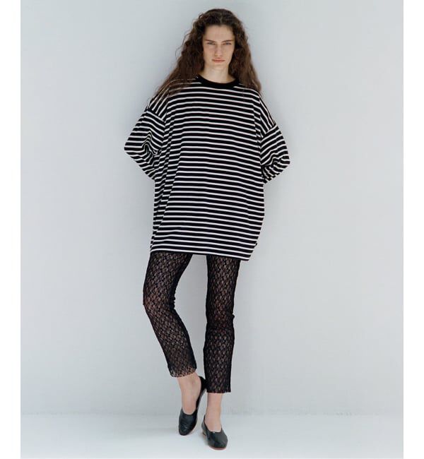 FRAMeWORK「≪WEB限定 / 追加≫ONIT 別注OVERSIZE BORDER LS」|Tシャツ・カットソー|