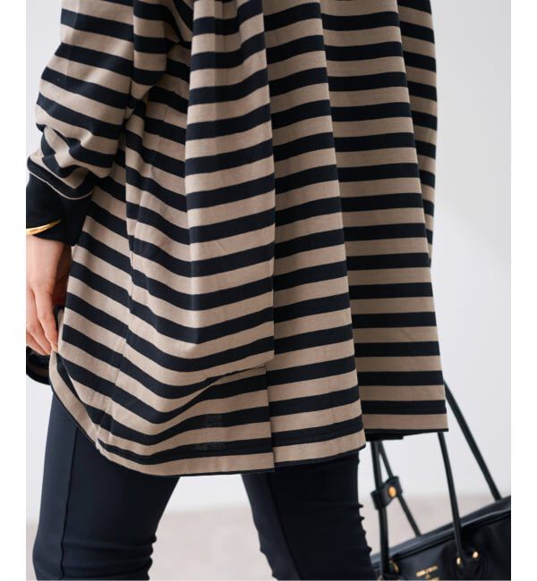 FRAMeWORK「≪WEB限定 / 追加≫ONIT 別注OVERSIZE BORDER LS」|Tシャツ・カットソー|