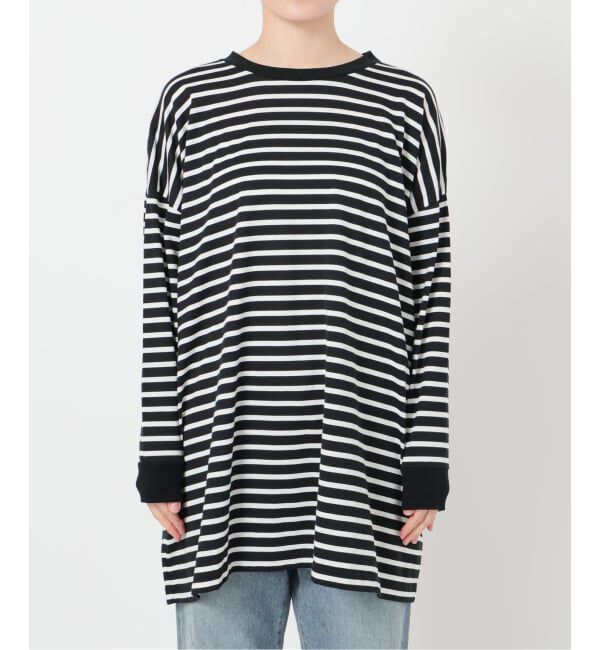 FRAMeWORK「≪WEB限定 / 追加≫ONIT 別注OVERSIZE BORDER LS」|Tシャツ・カットソー|