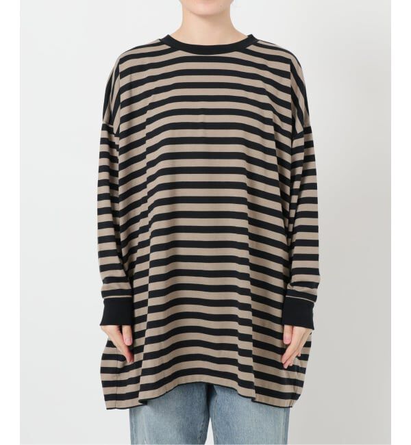 FRAMeWORK「≪WEB限定 / 追加≫ONIT 別注OVERSIZE BORDER LS」|Tシャツ・カットソー|