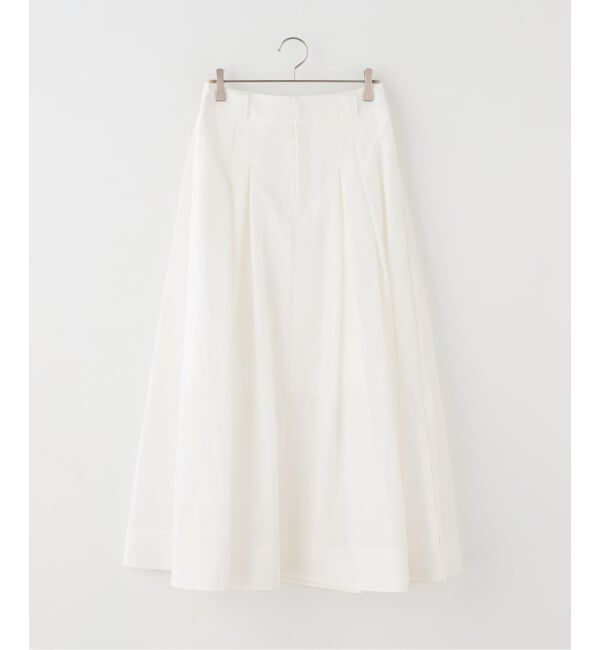 NOBLE「C/Nタイプライターサイドスリットフレアスカート」|スカート|