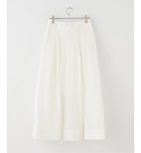 NOBLE「C/Nタイプライターサイドスリットフレアスカート」|スカート|