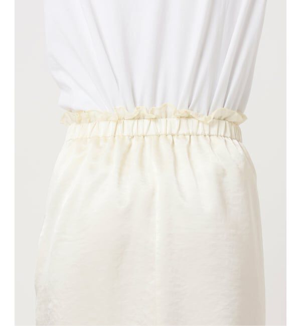 U by SPICK&SPAN「《予約》Atelier Edition/アトリエ エディション SHEER FRILL LAYERED SKIRT」|スカート|