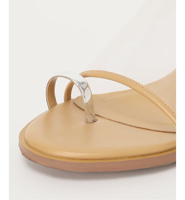 NOBLE「《追加予約》LE VERNIS/ルベル二 Toe ring sandals」|サンダル|