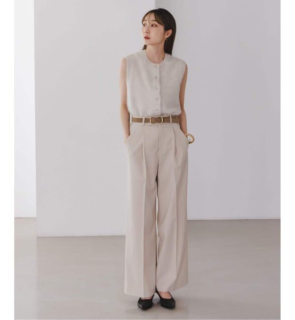 NOBLE「《追加予約》LEFIJE/レフィエ スエードベルト(2.5cm)」|ベルト|