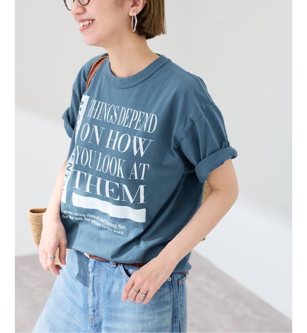 FRAMeWORK「≪WEB限定 / 追加予約≫PRINT TEE 2」|Tシャツ・カットソー|