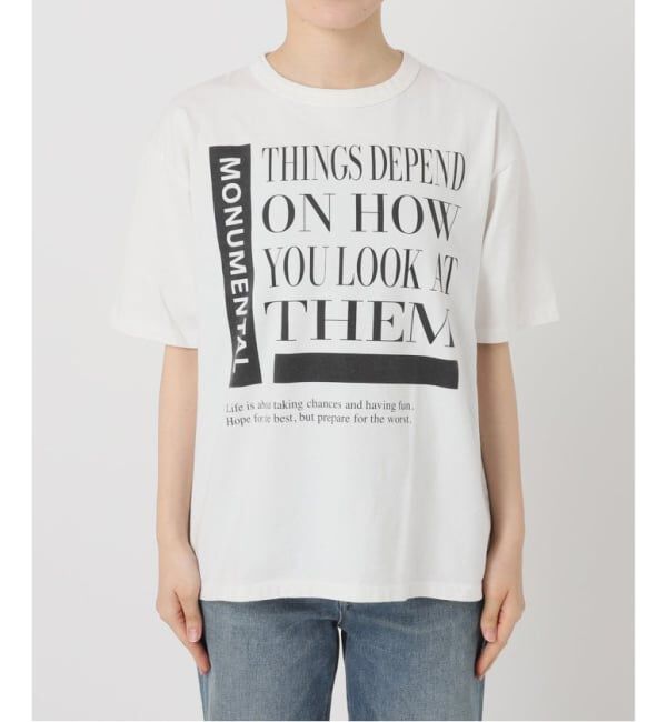 FRAMeWORK「≪WEB限定 / 追加予約≫PRINT TEE 2」|Tシャツ・カットソー|