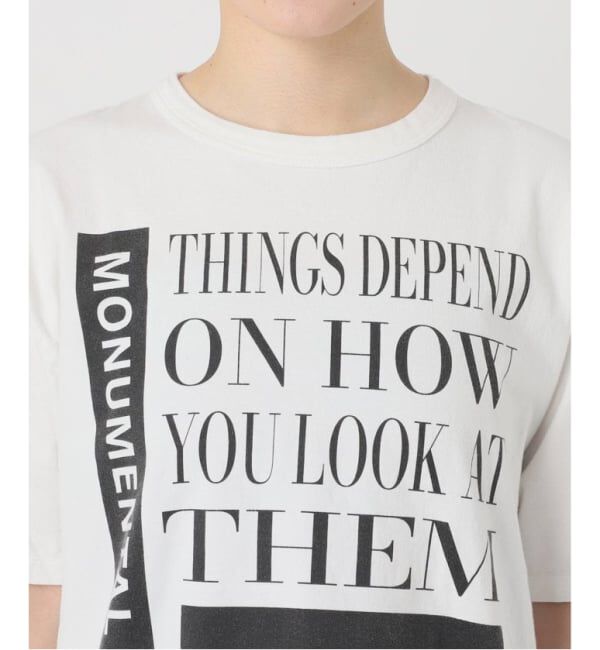 FRAMeWORK「≪WEB限定 / 追加予約≫PRINT TEE 2」|Tシャツ・カットソー|