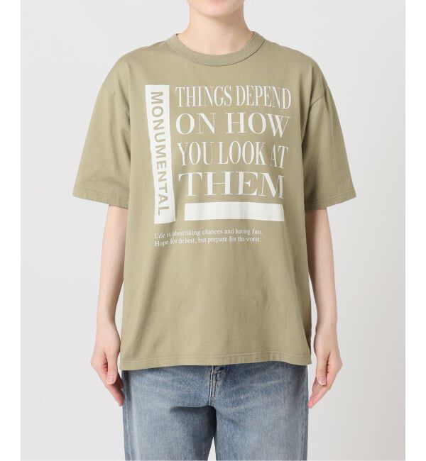 FRAMeWORK「≪WEB限定 / 追加予約≫PRINT TEE 2」|Tシャツ・カットソー|