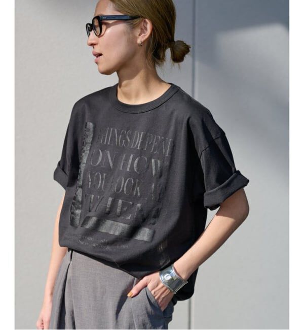 FRAMeWORK「≪WEB限定 / 追加予約≫PRINT TEE 2」|Tシャツ・カットソー|